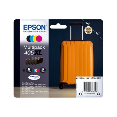 Epson Multipack Tintenpatronen 4-colours 405 DURABrite Ink EasyMail-Verpackung