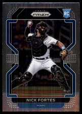 Nick Fortes 2022 Panini Prizm #172 Marlins MLB READ FREE SHIPPING AutographDen