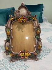 capodimonte porcelaine photo frame
