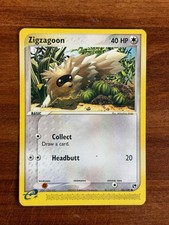 Zigzagoon 85/100 Common Sandstorm Pokemon Moderately Played