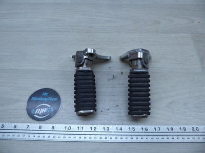 1988 Honda Super Magna VF750C H21131. driver front foot pegs and brackets