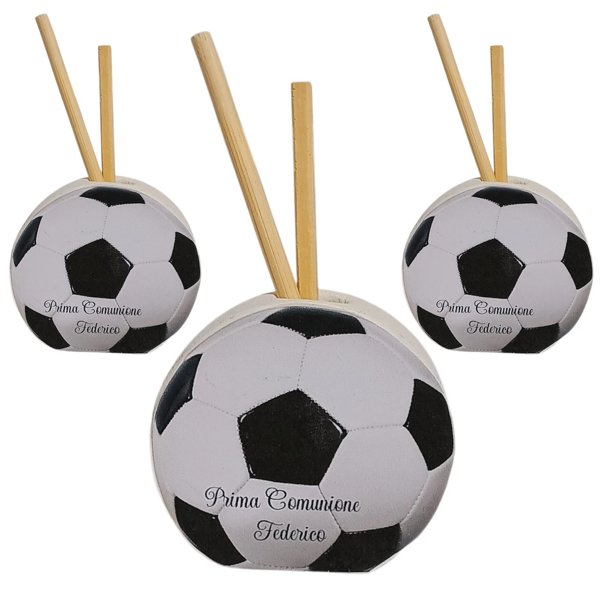 Decorazioni di compleanno a forma di calcio, rosa, 8 pezzi centrotavola a nido d'ape, decorazioni da tavolo per feste di calcio a doppio lato, decorazioni da tavolo per ragazze a tema sportivo calcio