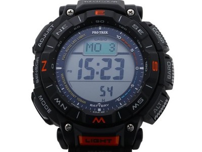 CASIO Pro Trek Climber Line PRG3401JF Men's Digital Watch Black Resin