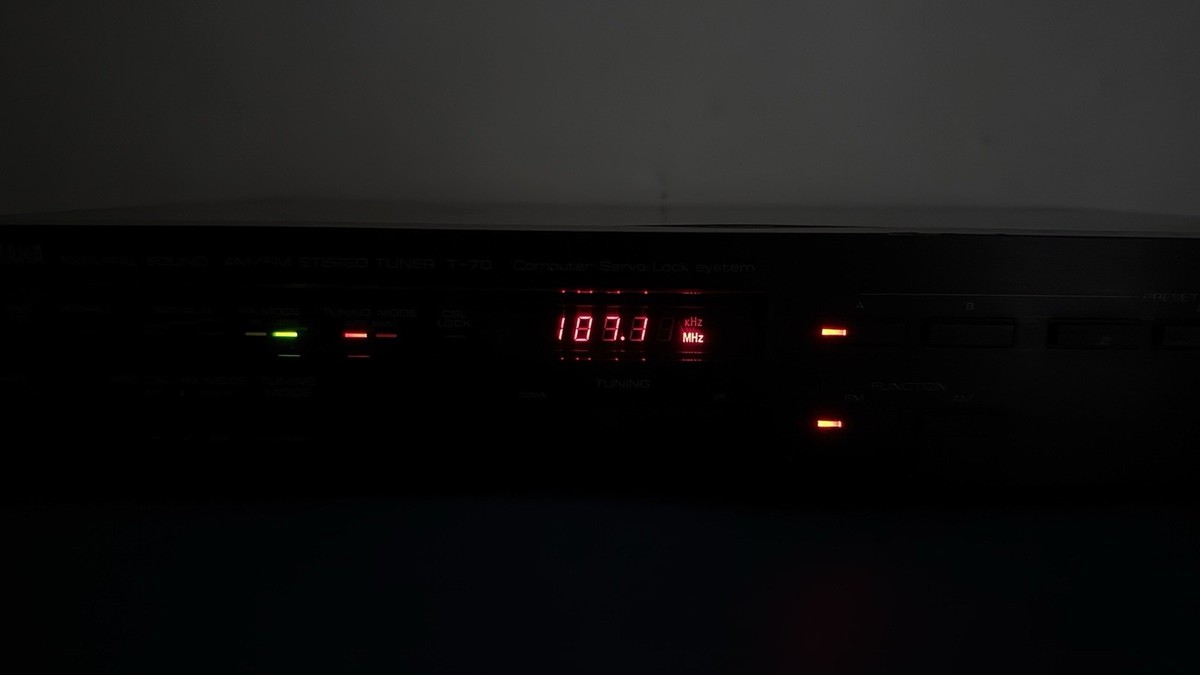 Vintage Yamaha T-70 Natural Sound AM/FM Stereo Tuner 🎵 | eBay