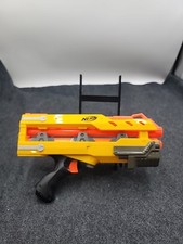 Nerf 2006 Single Shot Dart Gun yellow/orange C 086E tested Play, fun, kids,