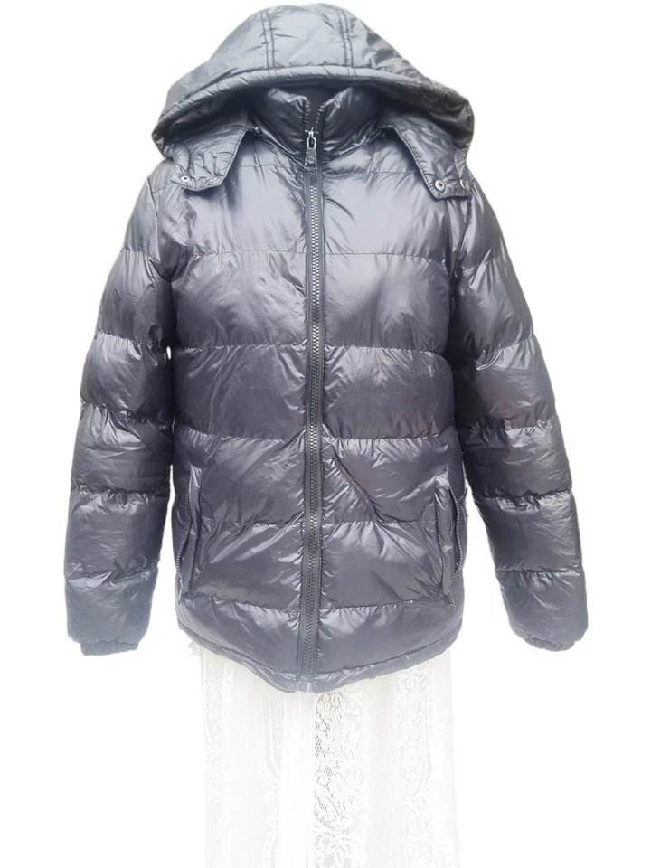 Moncler Acolchado Abajo Puffer Chaqueta Lujo Diseñador Esquí Abrigo Negro Bombardero Invierno Foto 2 de 4