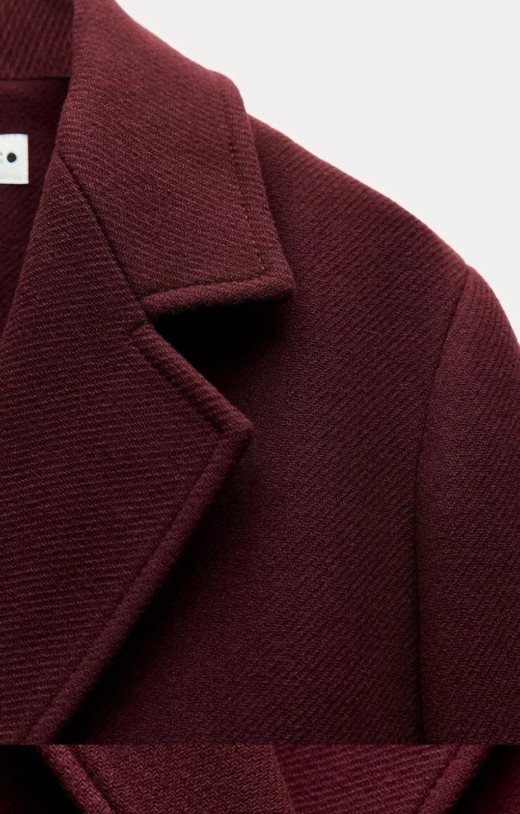 ALTRA CAPPOTTO MISTO LANA ZARAZW COLLECTION BORDEAUX NUOVO FW24 25 TAGLIE L 9231 756