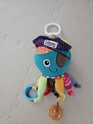 Lamaze Captain Calamari PIRAT OKTOPUS KRAKE Activity Kuscheltier Spiegel Rassel