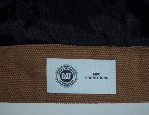 NC Machinery CAT Truck Embroidered Jacket Work Coat Caterpillar Duck Canvas XL - Picture 6 of 17