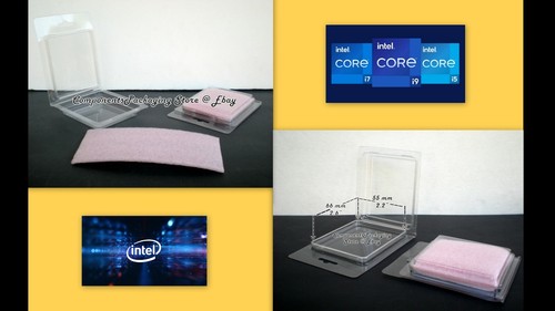 11th Gen i9 i7 i5 Processor Packaging Case fits LGA1200 CPU's - Lot of 10 40 125 - Picture 4 of 6