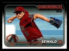 2024 Topps Paul Sewald #271 Arizona Diamondbacks Mint