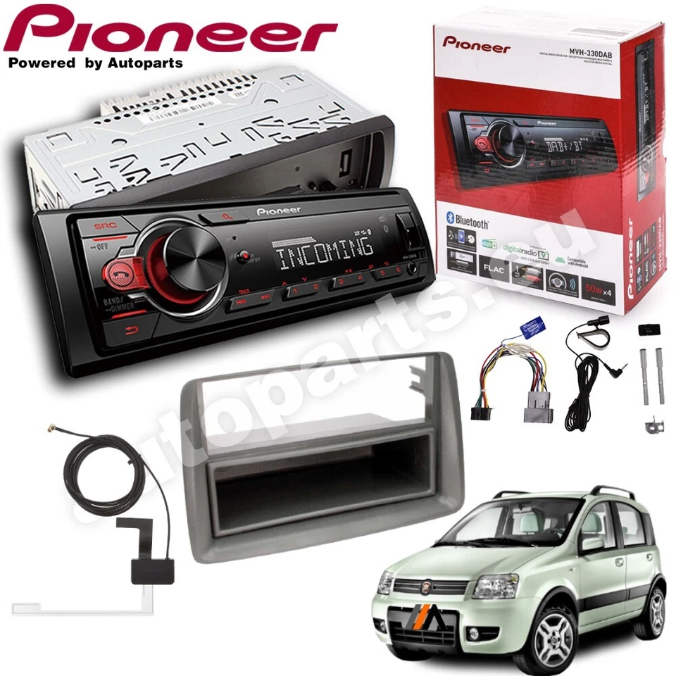 Autoradio Bluetooth USB Pioneer Mvh-330dab