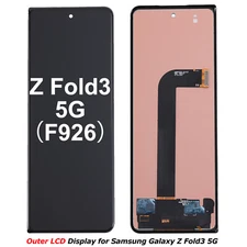 Outer LCD Display Touch Screen Assembly Replacement for Samsung Galaxy Z Fold3
