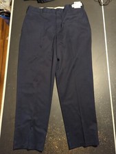 Cintas 36 x 31 Comfort Flex Navy Work Uniform Pants C42 