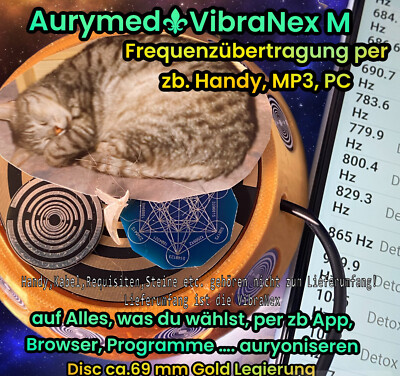 Frequenz Radionikgerät Übertragung Rife Solfeggio Schumann Clark per Handy MWO