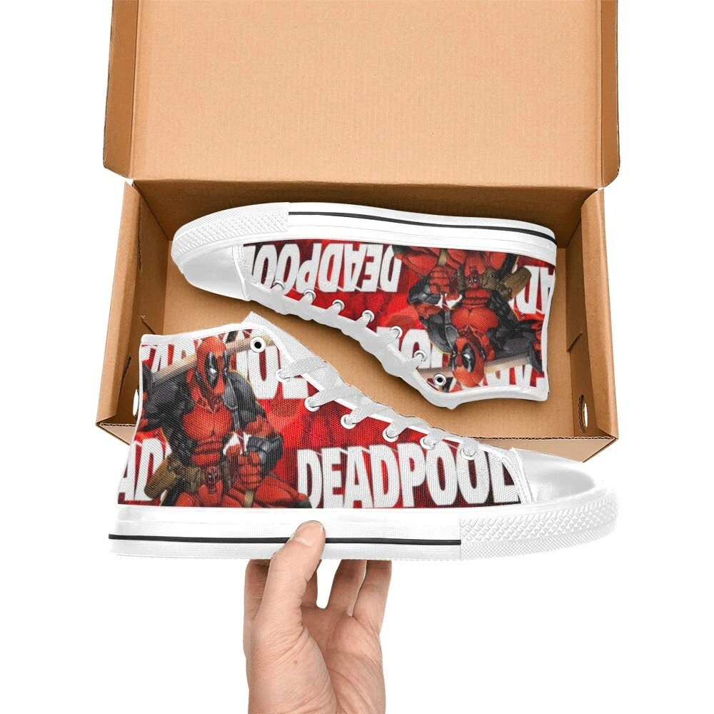 Deadpool High Top Sneakers