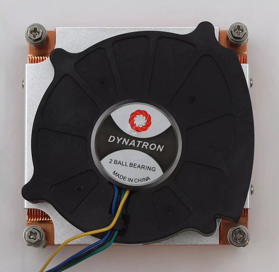 DYNATRON 1U Low Profile Copper Intel CPU Heatsink DB127515BU-A LGA 1151 / 115X - Image 3 of 3