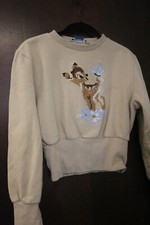 Disney Bambi Embroidered Sweatshirt