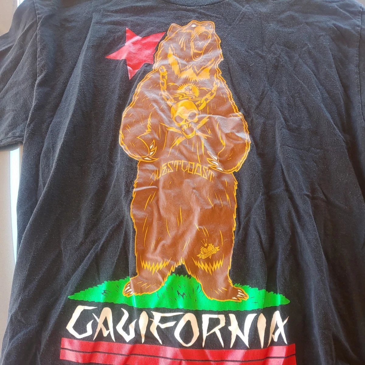 California flag cheap t shirt