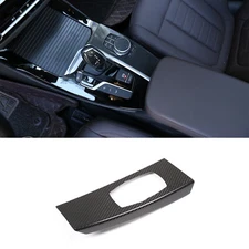 Real Dry Carbon Fiber Interior Center Trim Decor Cover For BMW X3 X4 G01 2018-21