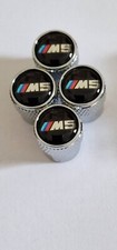 Silver Bmw M5 Dustcaps Aluminium Alloy X4
