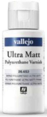 60ml Bottle Polyurethane Ultra Matte Varnish (6/Bx)