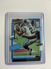 2023 Panini Donruss Clearly DJ Moore #12 Highlights Carolina Panthers NFL