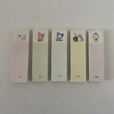 IBIS Korea Korean Stationary Mini Page Tabs With Kawaii Characters