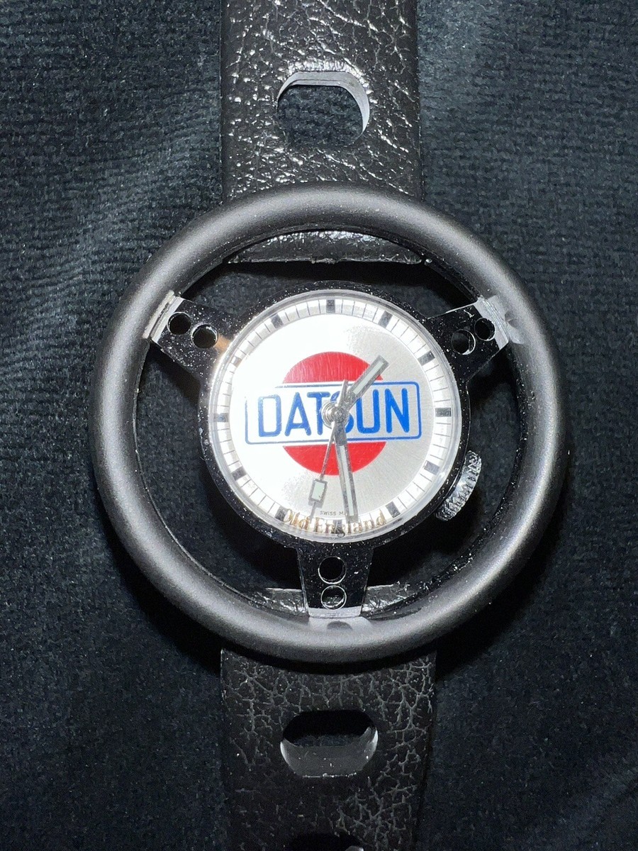 DATSUN VINTAGE STEERING WHEEL WATCH | eBay