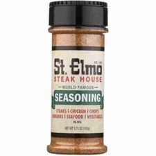 St. Elmo Steak House Seasoning Steaks, Burgers, Chicken, Seafood & More 5.75 oz