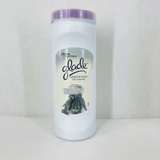 Glade Carpet & Room Deodorizer Odor Eliminator Lavender Vanilla 32 oz LABEL WEAR
