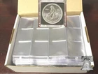 10 BCW 12 Pocket Page for 2.5X2.5 Coin Holder Flip Capsule Case 2.5 x 2.5 USA