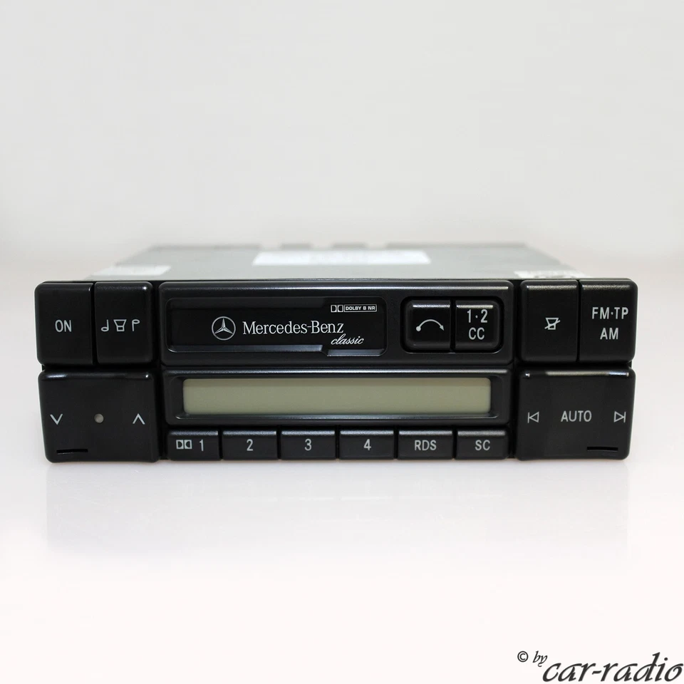 Original Mercedes Classic BE2010 Becker W126 Radio S-Klasse C126 Kassettenradio - Bild 4 von 4