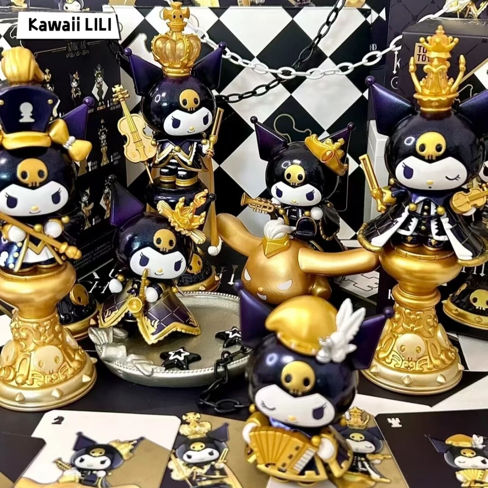 TOPTOY Sanrio Kuromi Ajedrez Serie Confirmada Caja Ciega Figura Arte Juguetes Regalo Caliente Foto 2 de 4