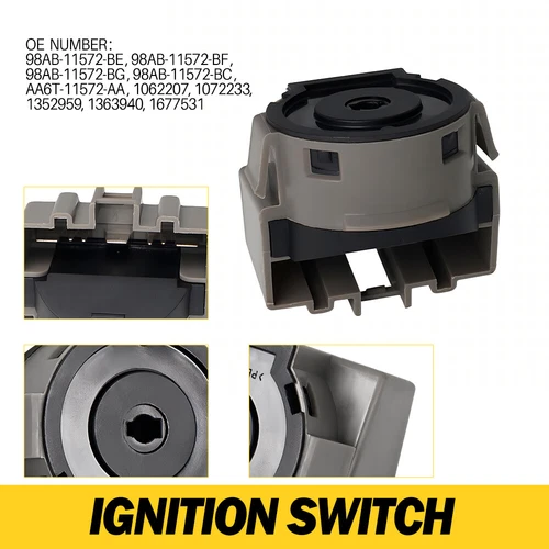 1363940 1677531 New Ignition Switch Fits For Ford Transit Mk6 Mk7 2000-2012 UK - Picture 12 of 15