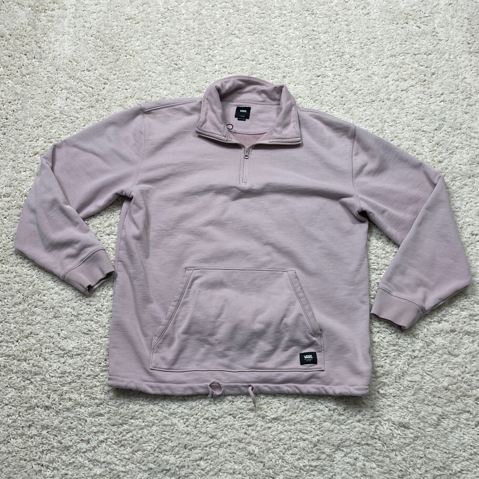 Vans Sweater Mens XLarge Pink Quarter 