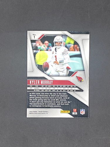 2024 Prizm Arizona Cardinals Football Cards - Picture 21 of 34