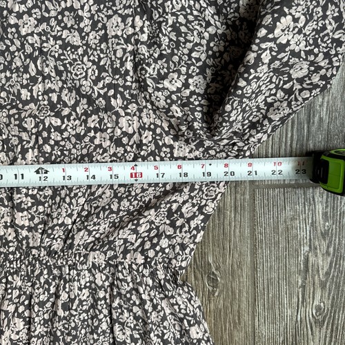 Hatch Maternity Dress NEW Floral Tiered Boho Linen Cottage Core Peasant Peach - Picture 9 of 13