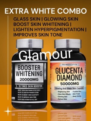 2n1 Glucenta Diamond premiere edition & BOOSTER-WHITE.  50 each