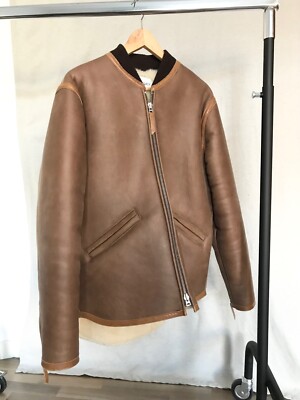 OUR LEGACY SHEARLING BOMBER Lammfell Jacke 48 M
