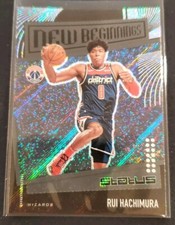 2019-20 Panini Status - New Beginnings Blue #23 Rui Hachimura (RC)