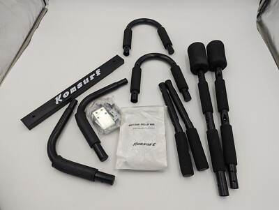 KOMSURF Pull Up Bar for Doorway Portable Chin Up Bar Wall Mounted Body 