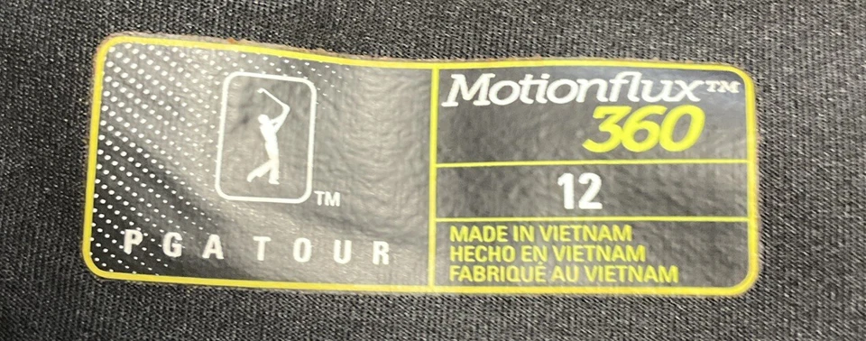 Pantalones cortos PGA Tour Motion Flux 360 para mujer talla 12 negros Foto 3 de 3