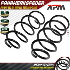 2x Federn Fahrwerksfeder Vorderachse für BMW E90 E91 335d E93 325d 330i/d 335i