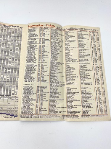 Vtg Feb 1954 EASTERN AIRLINES Complete System Schedule TIMETABLE 26th Anniversar - Picture 6 of 7