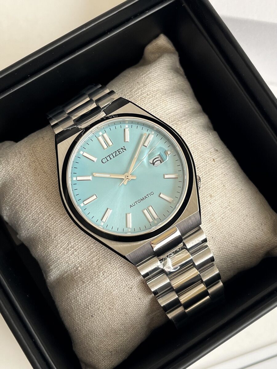 New! Citizen Watch NJ0151-88M Tsuyosa Automatic Tiffany Blue New! Citizen Watch NJ0151-88M Tsuyosa Automatic Tiffany Blue