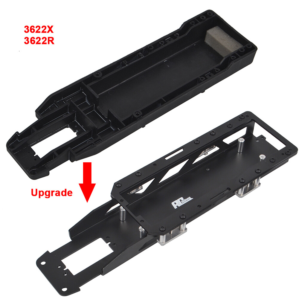 Aluminum Long Main Chassis w/ESC Mount for Traxxas Stampede