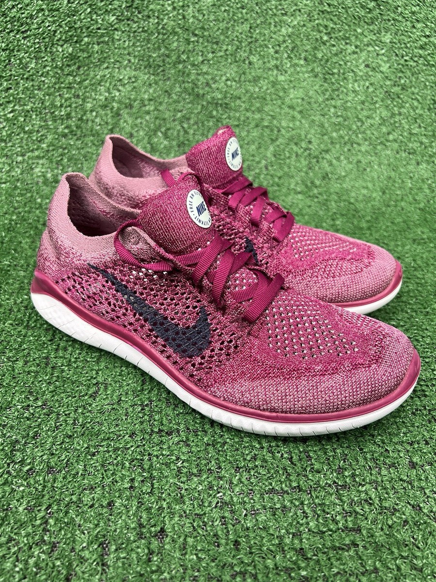 Nike Free RN Flyknit 2019 Running Shoes Purple 942839-600 Women's