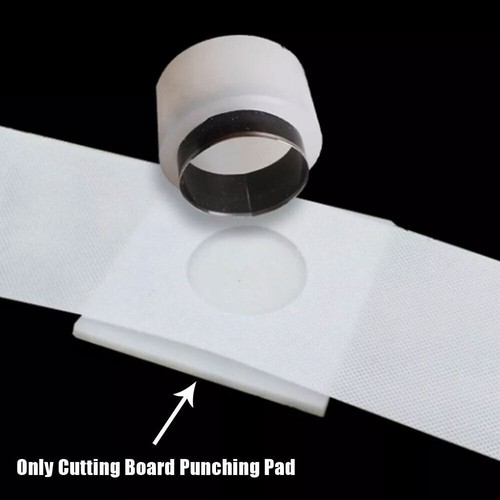1pc 10x10cm Leather Cutting Board Hole Punching Pad DIY Rubber Stamping Plate  - Picture 10 of 12