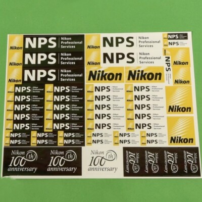 Suitable for Nikon camera decorative stickers LOGO stickers NPS stickers